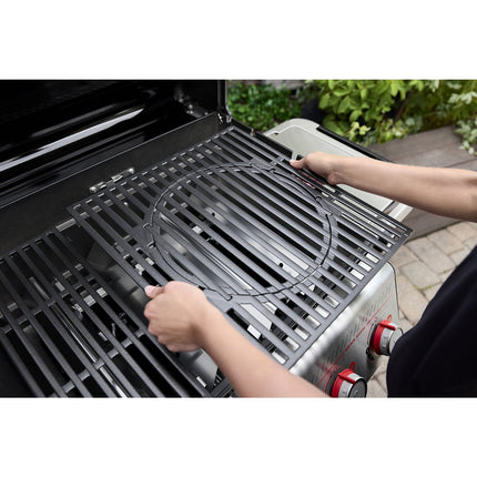 Barbecue gaz WEBER Spirit EP-425 grill et plancha sur chariot, 61x45 cm thermometre digital,Weber Works