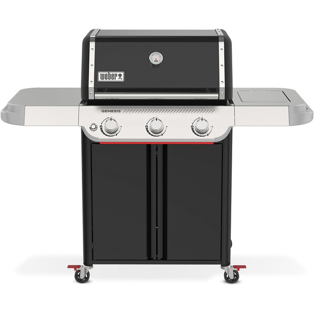 Barbecue gaz WEBER Genesis E-315W Plancha, sur chariot, 3 brûleurs, surface de cuisson 68 x 48 cm
