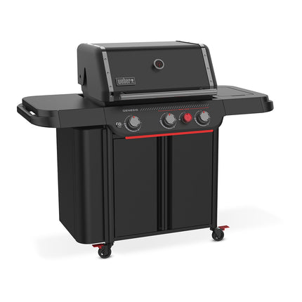 Barbecue gaz WEBER Genesis E-330WR Stealth, sur chariot, 3 brûleurs, surface de cuisson 68 x 48 cm
