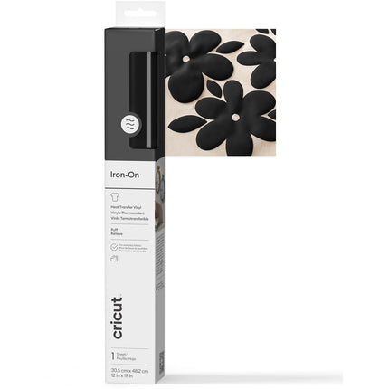Accessoire CRICUT Puff Iron On Black