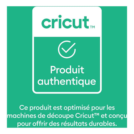 Accessoire CRICUT Flocked Iron On Black