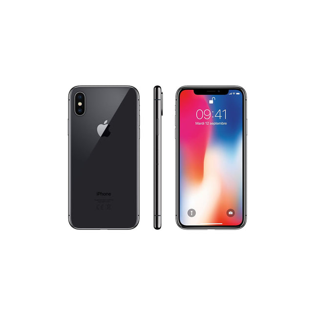 Smartphone APPLE iPhone X Gris Sidéral 256 GO Reconditionné