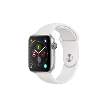 Montre connectée APPLE WATCH 44MM Alu Argent / Blanc Series 4 Reconditionné