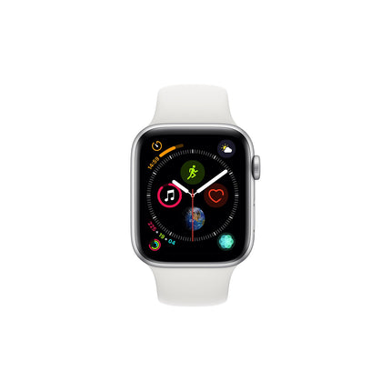 Montre connectée APPLE WATCH 44MM Alu Argent / Blanc Series 4 Reconditionné