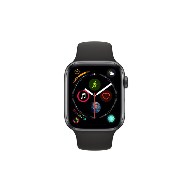 Montre connectée APPLE WATCH 44MM Alu Gris / Noir Series 4 Reconditionné