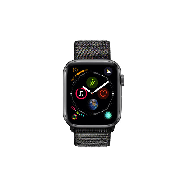 Montre connectée APPLE WATCH 44MM Alu Gris / Boucle Noir Series 4 Reconditionné