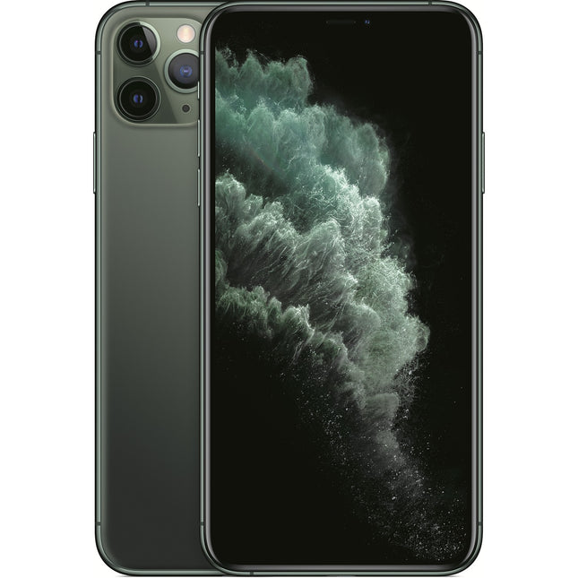 Smartphone APPLE iPhone 11 Pro Max Vert Nuit 64 Go Reconditionné