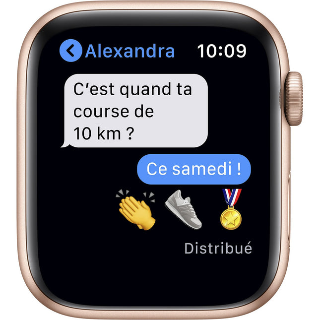 Montre connectée APPLE WATCH SE 44MM Alu Or/Rose 2020 Reconditionné