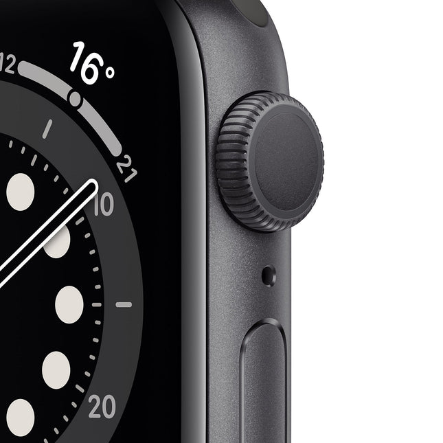 Montre connectée APPLE WATCH 40MM Alu Gris/Noir Series 6 Reconditionné