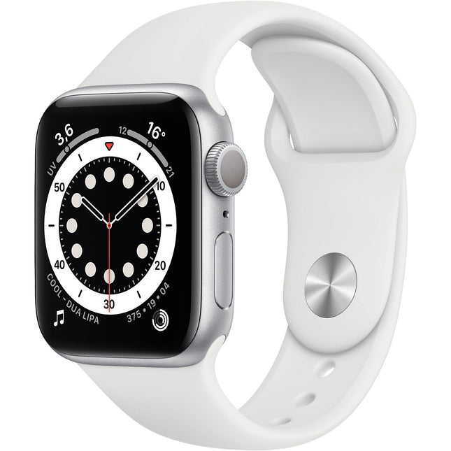 Montre connectée APPLE WATCH 40MM Alu Argent/Blanc Series 6 Reconditionné