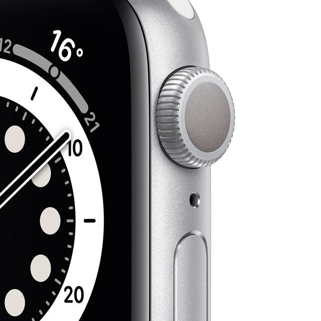 Montre connectée APPLE WATCH 40MM Alu Argent/Blanc Series 6 Reconditionné