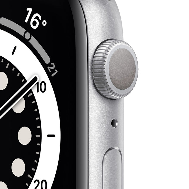 Montre connectée APPLE WATCH 44MM Alu Argent/Blanc Series 6 Reconditionné