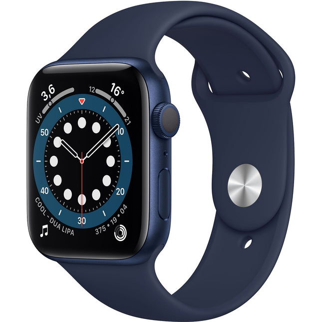 Montre connectée APPLE WATCH 44MM Alu Bleu/Bleu Series 6 Reconditionné