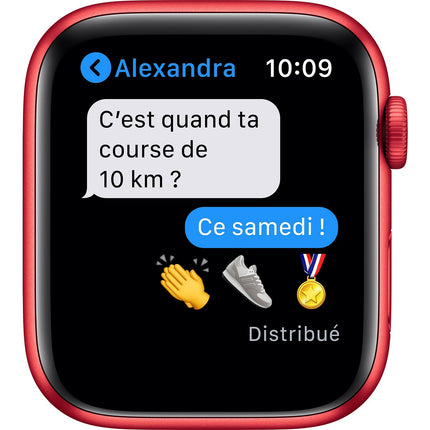 Montre connectée APPLE WATCH 44MM Alu Rouge/Rouge Series 6 Reconditionné