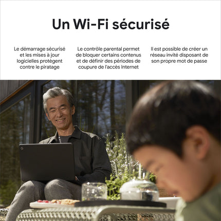 Routeur Wifi GOOGLE Nest Wifi Pro - Wifi 6E, Neige