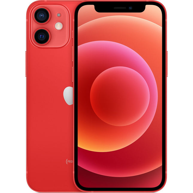 Smartphone APPLE iPhone 12 Mini (Product) Red 128 Go 5G Reconditionné