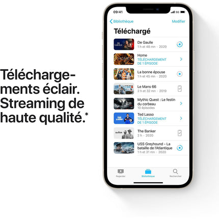 Smartphone APPLE iPhone 12 Mini Blanc 64 Go 5G Reconditionné