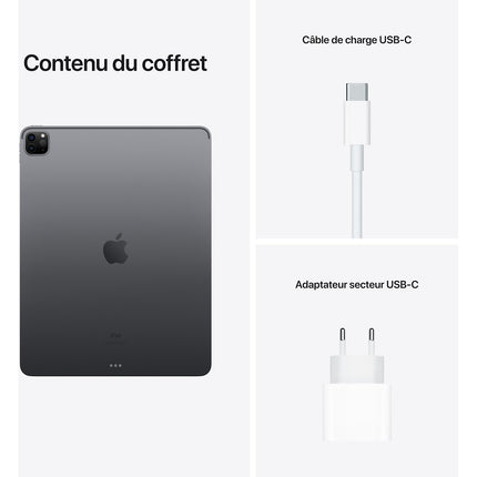 Tablette Apple IPAD Pro 11 M1 128Go Gris Sidéral Reconditionné