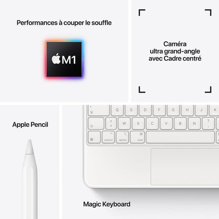 Tablette Apple IPAD Pro 11 M1 128Go Argent Reconditionné