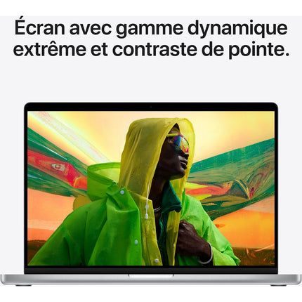 Ordinateur Apple MACBOOK Pro 14' M1 Pro 16Go RAM 512Go SSD Argent Reconditionné