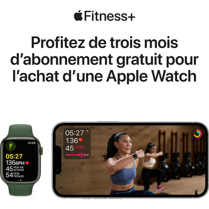 Montre connectée APPLE WATCH 41MM Alu/Bleu Series 7 Reconditionné