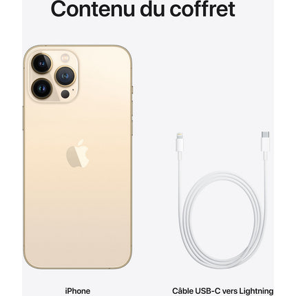 Smartphone APPLE iPhone 13 Pro Max Or 128Go 5G Reconditionné