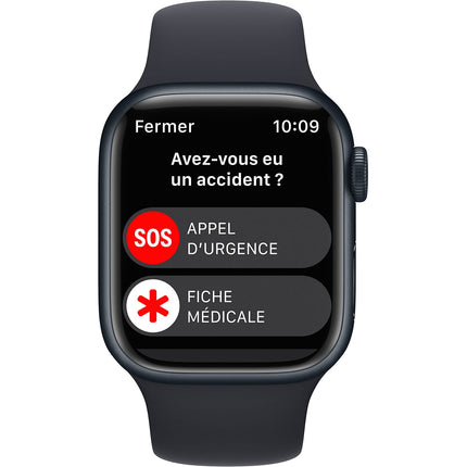 Montre connectée APPLE WATCH 41MM Alu/Minuit Series 8 Reconditionné