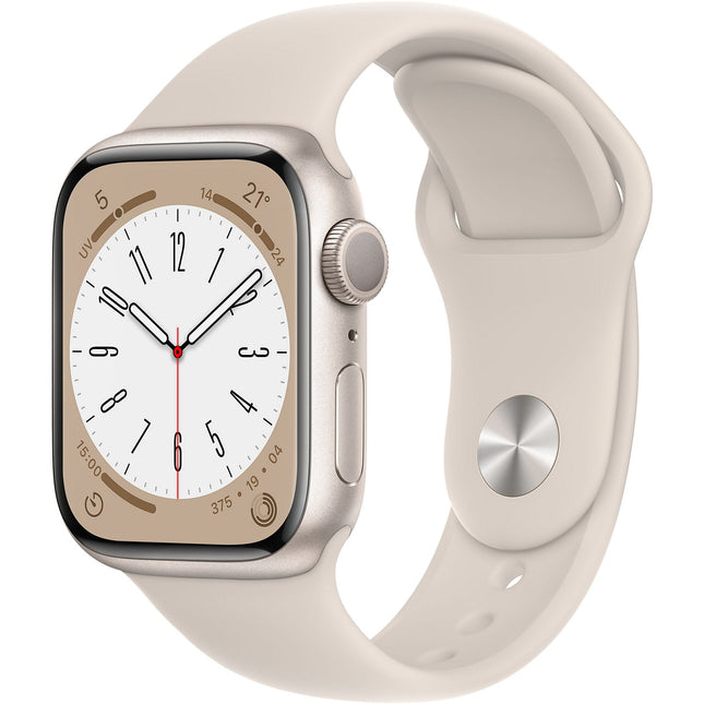 Montre connectée APPLE WATCH 41MM Alu/Lumière Stellaire Series 8 Reconditionné