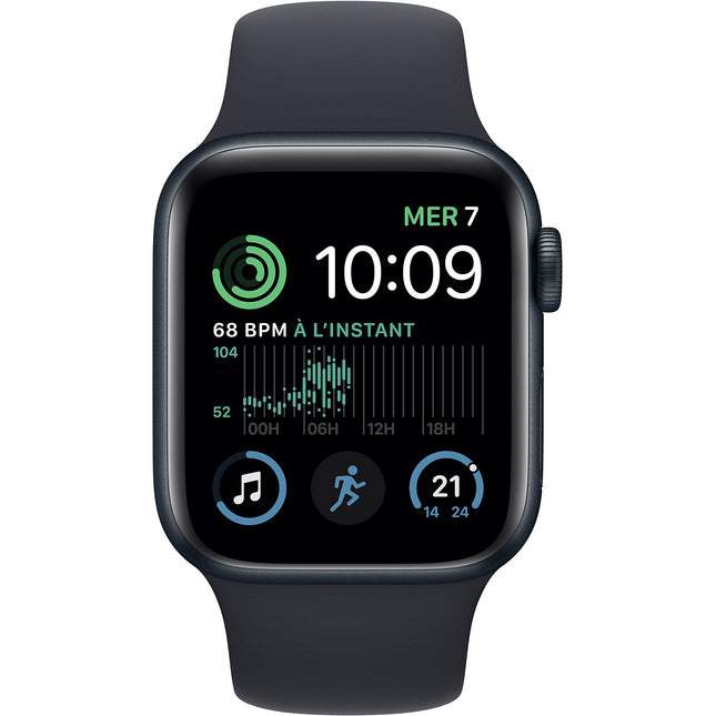 Montre connectée APPLE WATCH SE 40MM Alu/Minuit 2022 Reconditionné