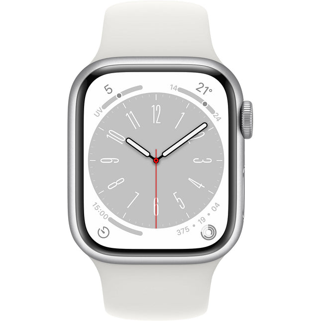 Montre connectée APPLE WATCH 41MM Alu Argent/Blanc Series 8 Reconditionné