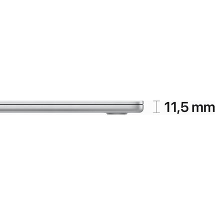 Ordinateur Apple MACBOOK Air 15' M2 8Go RAM 512Go SSD Argent Reconditionné