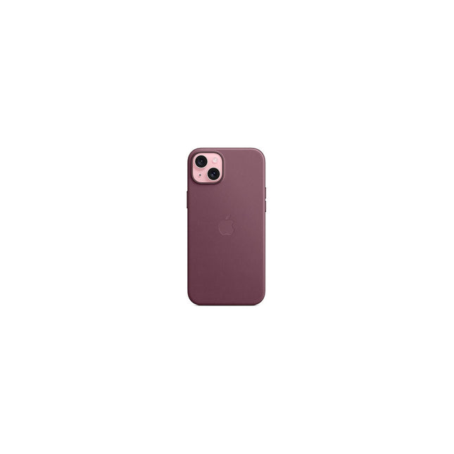 Coque APPLE iPhone 15 Plus MagSafe tissage fin Mure