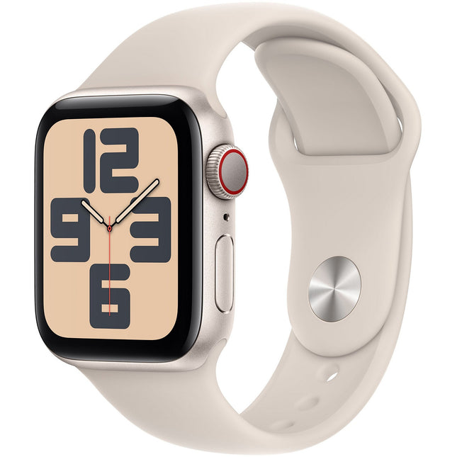 Montre connectée APPLE WATCH SE 40MM Alu / Lumière Stellaire cellular S/M 2023 Reconditionné