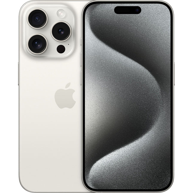 Smartphone APPLE iPhone 15 Pro Titane Blanc 128Go 5G