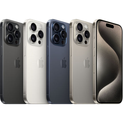 Smartphone APPLE iPhone 15 Pro Titane Naturel 128Go 5G Reconditionné