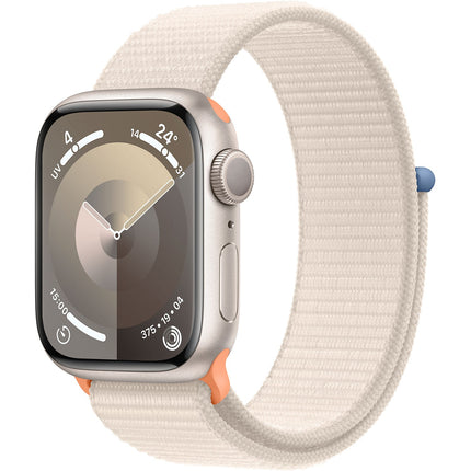 Montre connectée APPLE WATCH Serie 9 41mm Aluminium/Lumière Stellaire Loop Reconditionné