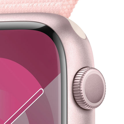 Montre connectée APPLE WATCH Serie 9 41mm Aluminium / Rose Loop Reconditionné