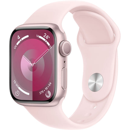 Montre connectée APPLE WATCH Serie 9 45mm Aluminium/Rose S/M Reconditionné