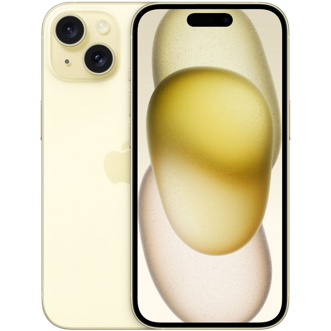 Smartphone APPLE iPhone 15 Jaune 128Go 5G Reconditionné