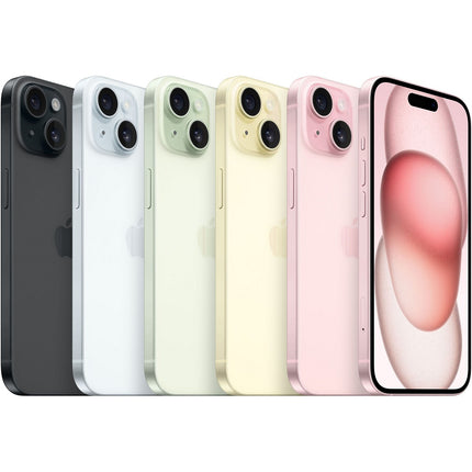 Smartphone APPLE iPhone 15 Vert 128Go 5G Reconditionné