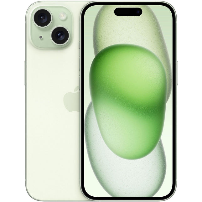 Smartphone APPLE iPhone 15 Vert 256Go 5G Reconditionné