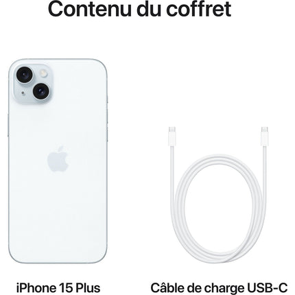 Smartphone APPLE iPhone 15 Plus Bleu 512Go 5G Reconditionné