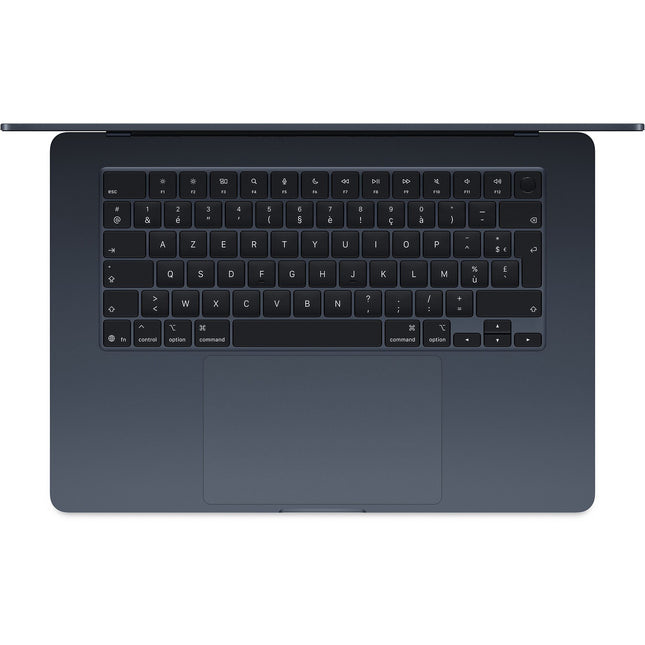 Ordinateur Apple MACBOOK Air 15" Puce M4 CPU 10 / GPU 10 coeurs Mémoire RAM 16Go Stockage 256Go SSD Retina Minuit Reconditionné