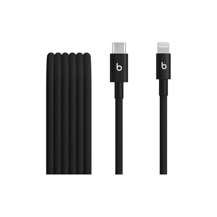 Câble de charge BEATS tissé USB-C vers Lightning 1M50 Noir int