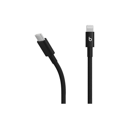Câble de charge BEATS tissé USB-C vers Lightning 1M50 Noir int