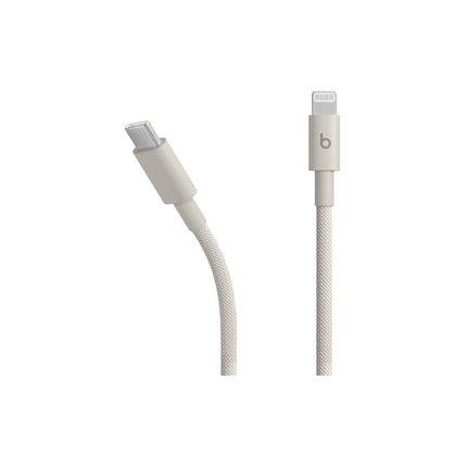 Câble de charge BEATS tissé USB-C vers Lightning 1M50 Gris écl
