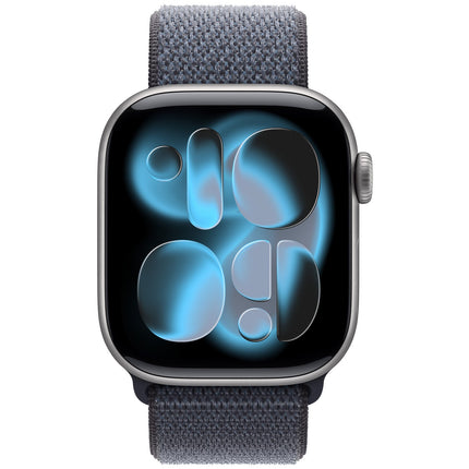 Bracelet APPLE 42 mm Boucle Sport bleu maritime
