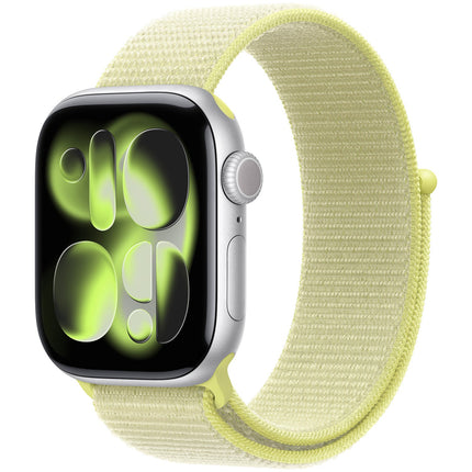 Bracelet APPLE 42 mm Boucle Sport jaune fluo
