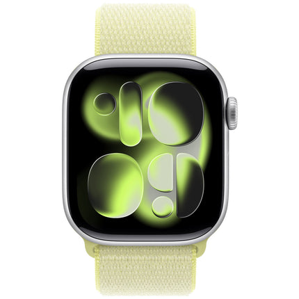 Bracelet APPLE 42 mm Boucle Sport jaune fluo