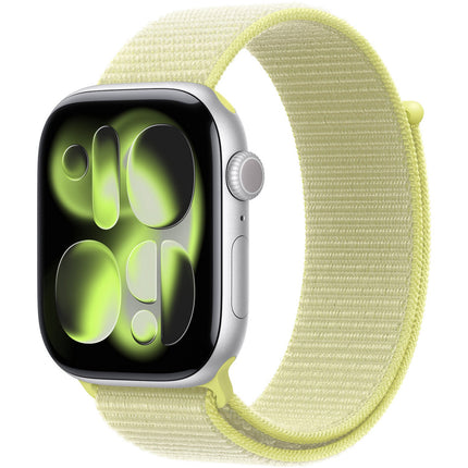 Bracelet APPLE 46 mm Boucle Sport jaune fluo